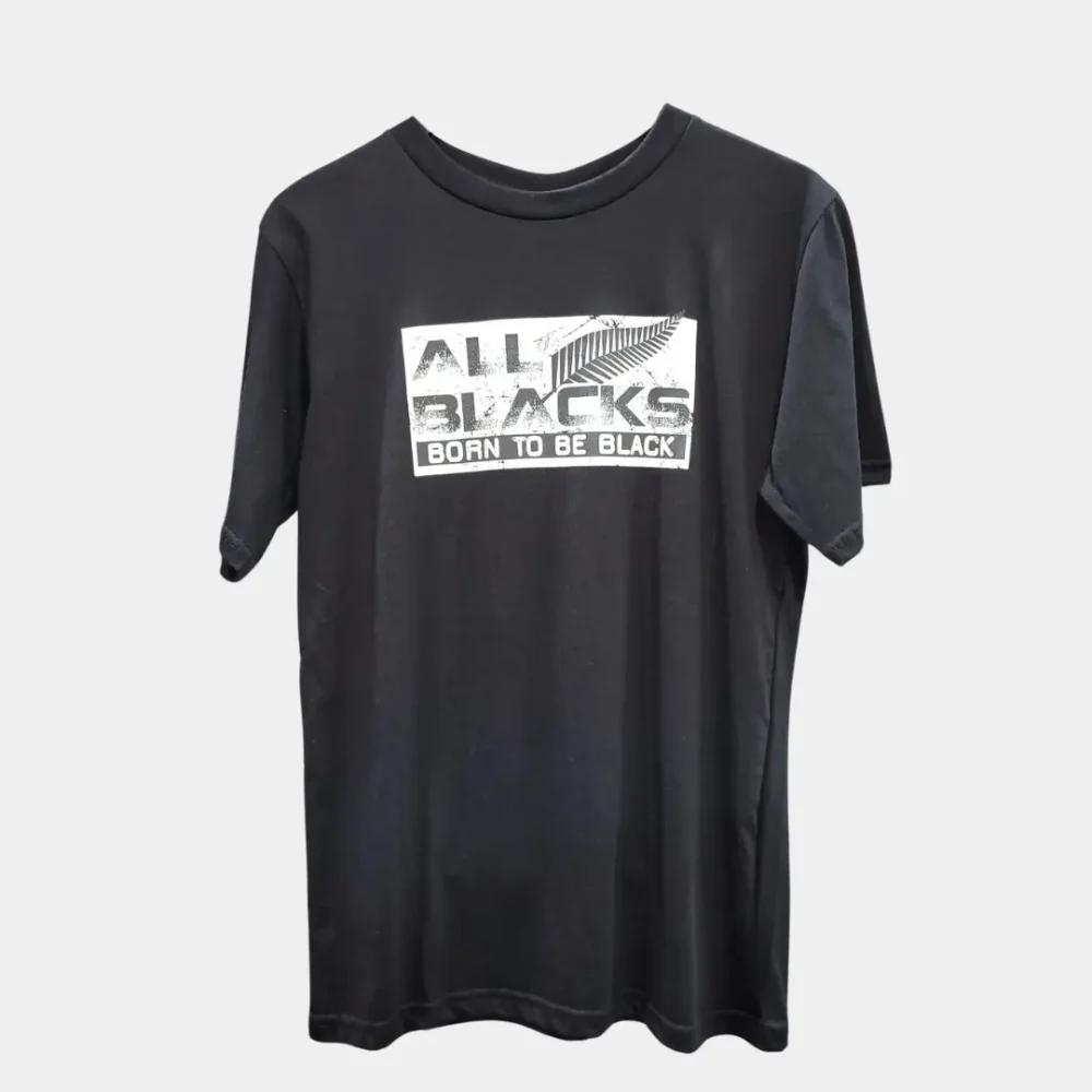 Remera algodon all blacks