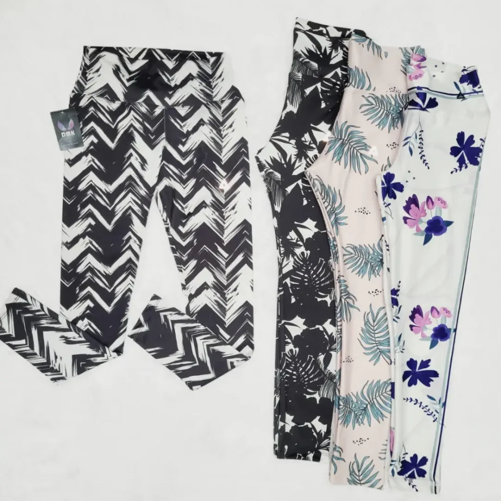 Calza lycra estampada