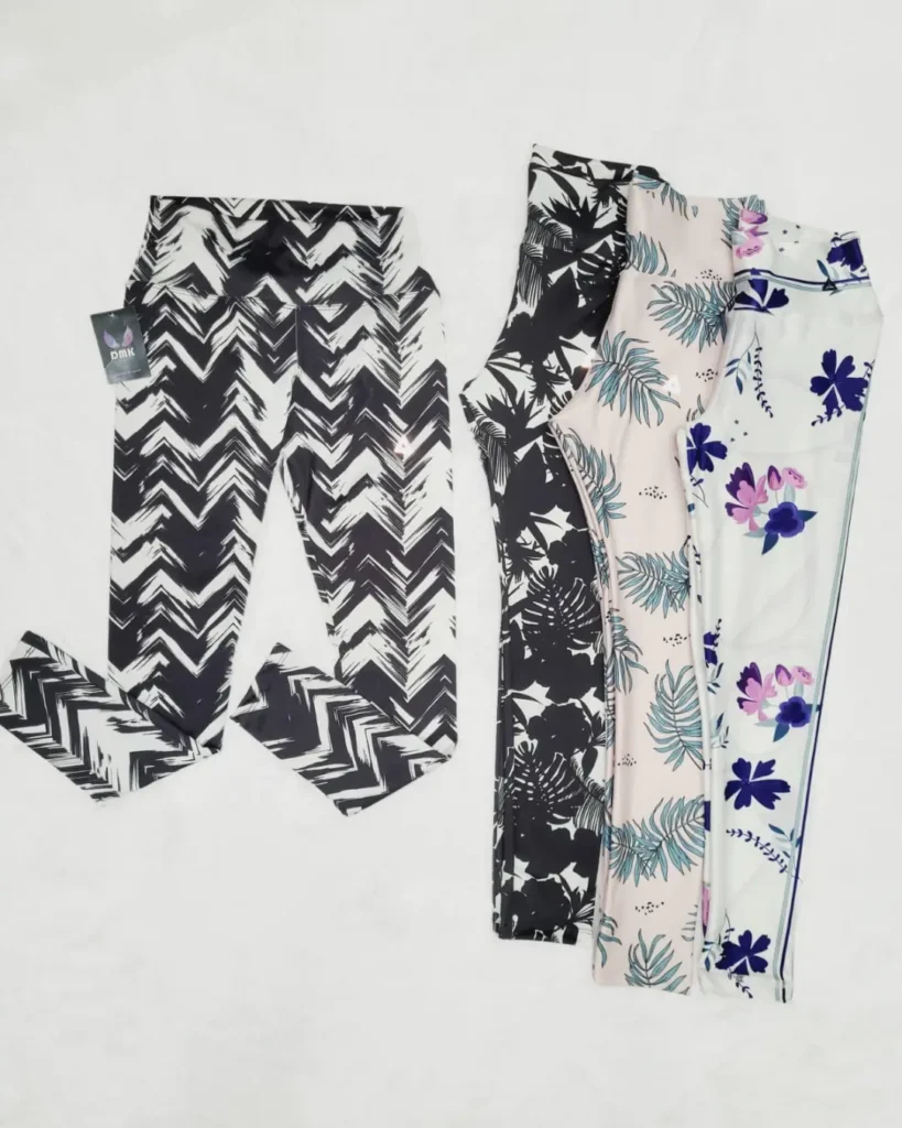 Calza lycra estampada