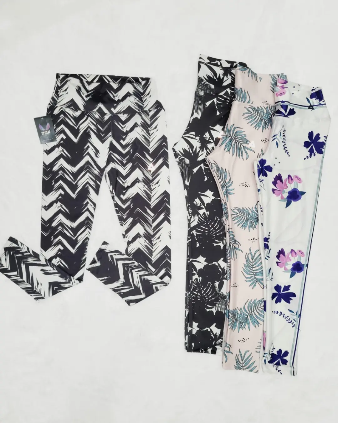 Calza lycra estampada